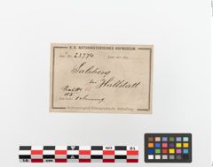 Etiketten zu Bronzearmring (NHMW-PRAE-023774)